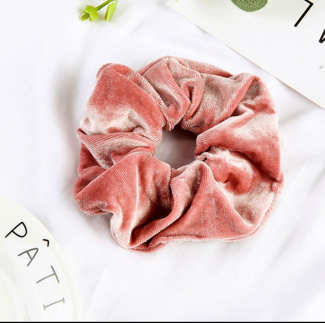 Velvet scrunchies-various colors
