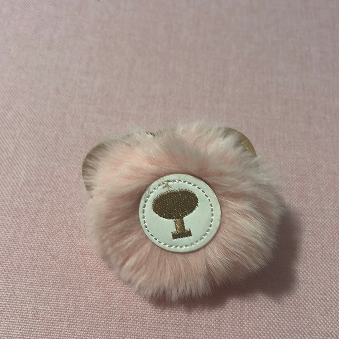 Pompom Bear Keychain