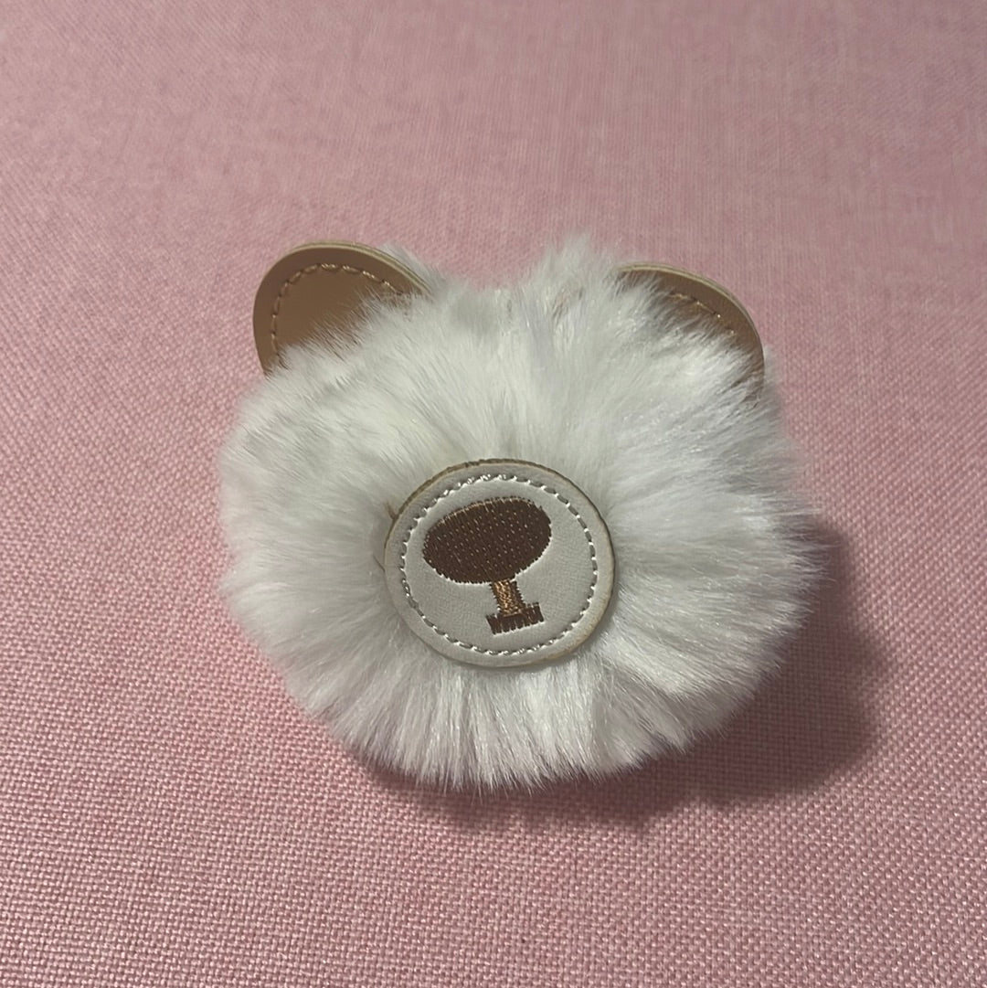 Pompom Bear Keychain