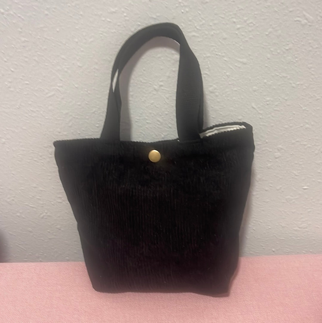 Small corduroy tote-(various colors)