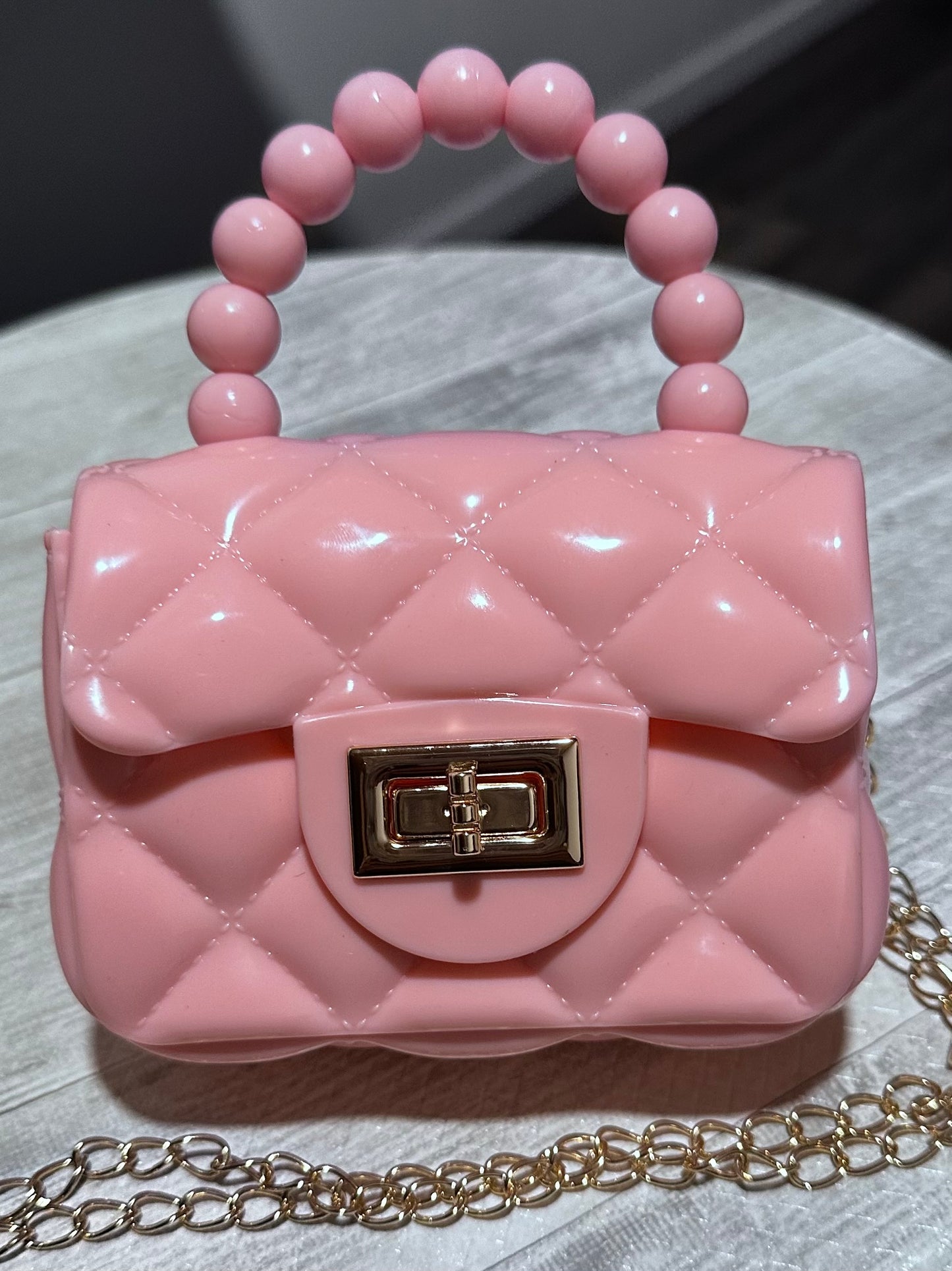Girl’s jelly crossbody purse