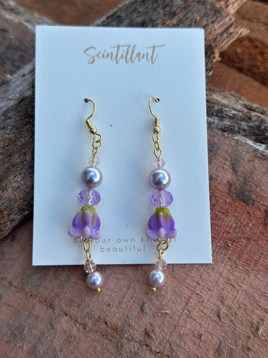 Pua Drop - Purple Crown - w/ Pink Pearl
