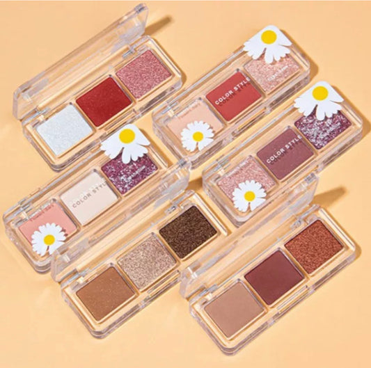 Color Style “Flowers diary” eye shadow palettes-(various colors)