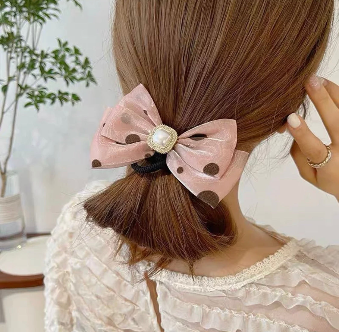 Bowtie hair bands-various colors -SOLD OUT!