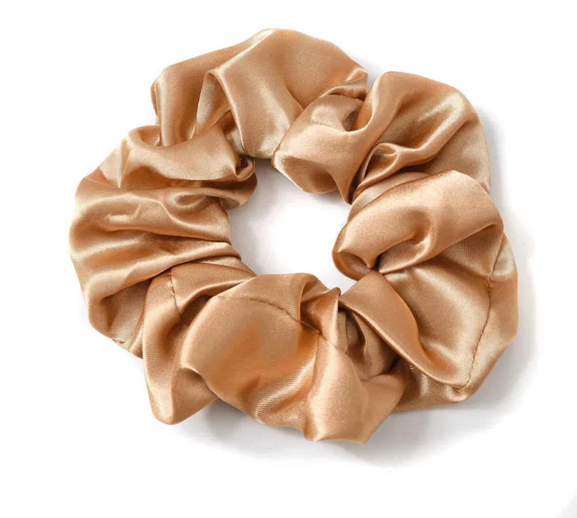 Satin scrunchies