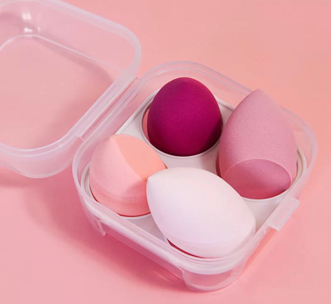 Makeup sponge applicators - (set of 4)